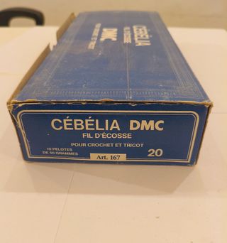Scatola 10 Gomitoli Vintage Cébélia DMC 