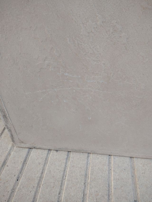 Plato de ducha resina beige.