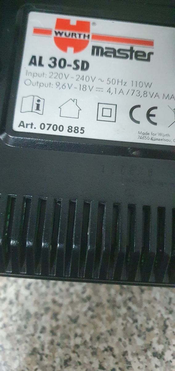 CARGADOR WURTH AL 30-SD