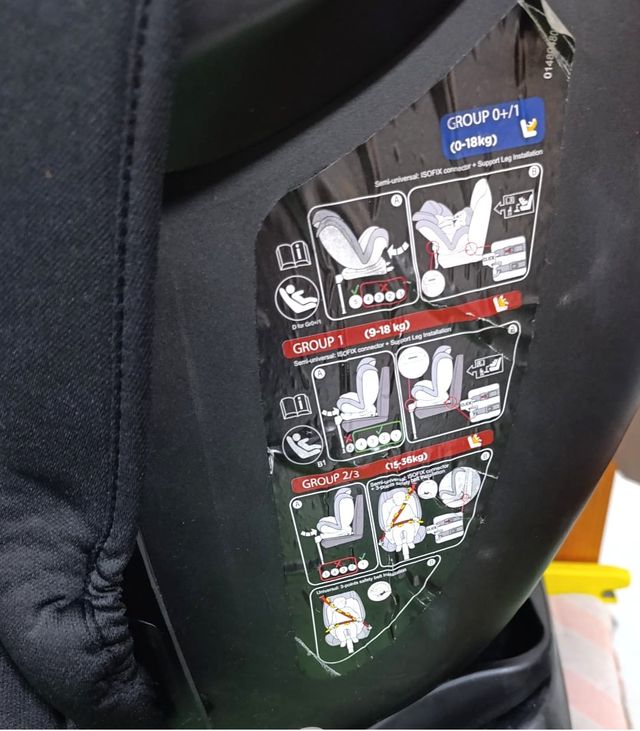 Silla coche, grupos 0/1/2/3, Bebeconfort