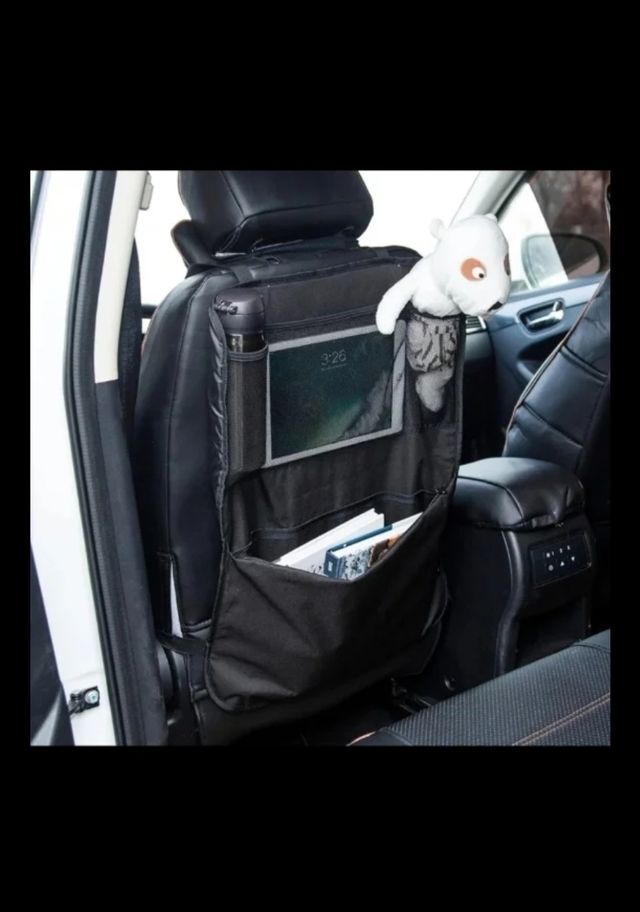 2 Fundas organizadoras Asiento Coche Negras