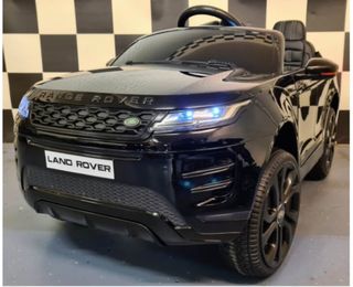 Coche eléctrico infantil Range Rover Negro