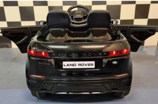 Coche eléctrico infantil Range Rover Negro