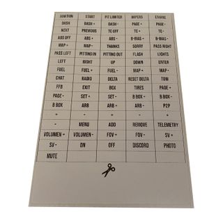 Botonera Sim Racing de 12 Pulsadores para PC