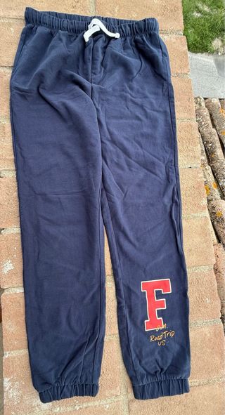 Pantaloni Original Marines blu con stampa