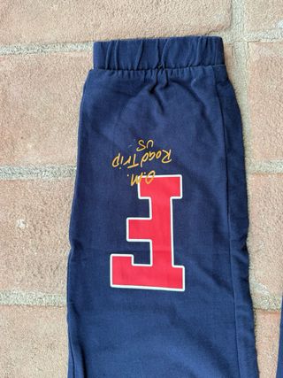 Pantaloni Original Marines blu con stampa