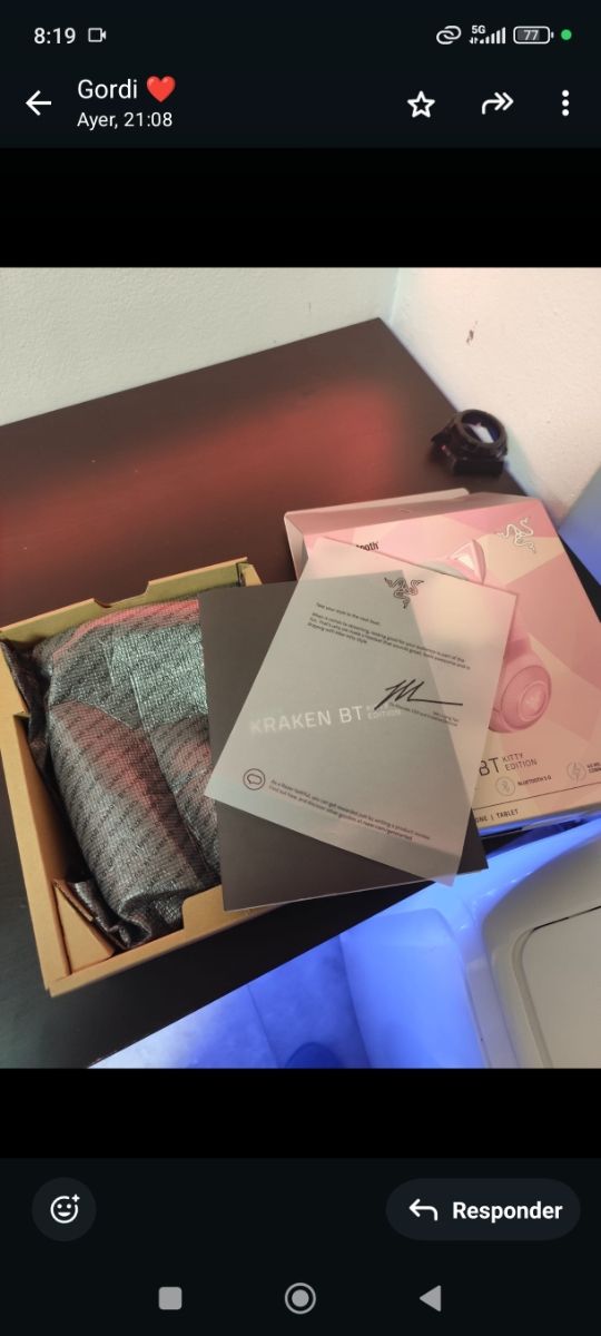 Razer Kraken BT Kitty Edition Auriculares