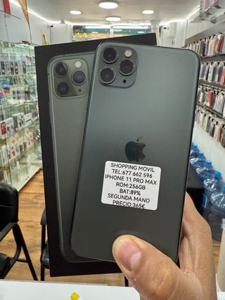 iPhone 11 Pro Max 256GB/89% bat factura garantía 