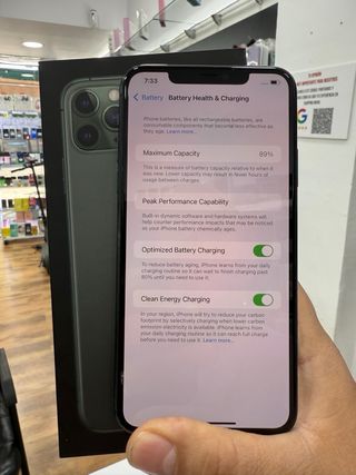 iPhone 11 Pro Max 256GB/89% bat factura garantía 