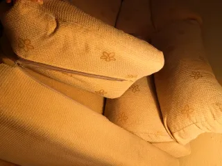 Conjunto Sofás 3 y 2 Plazas Beige precio negociabl
