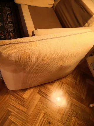 Conjunto Sofás 3 y 2 Plazas Beige precio negociabl