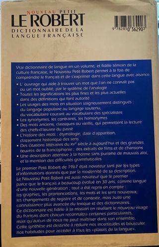 nouveau petit Robert: dictionnaire alphabétique...