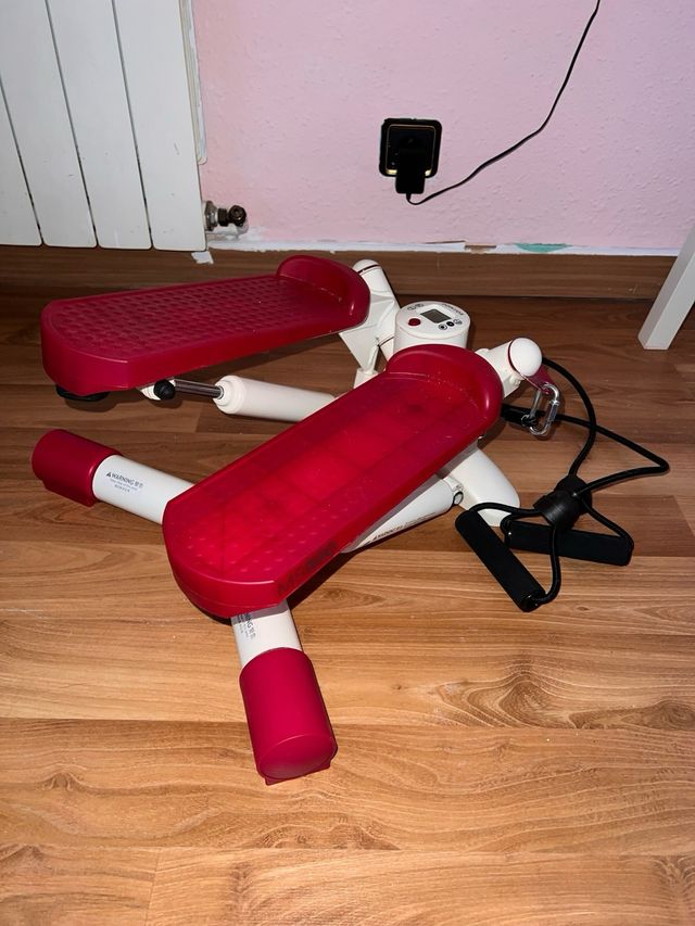 Stepper DOMYOS con bandas elásticas