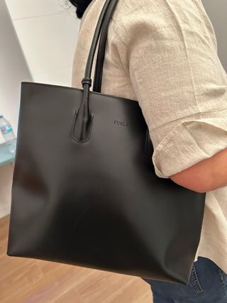 Bolso de hombro Furla negro