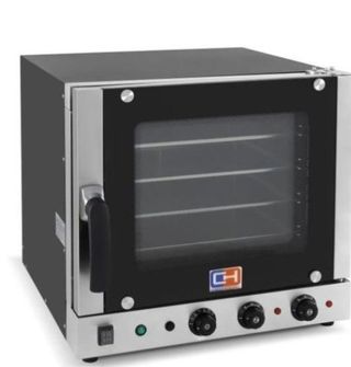 HORNO ELÉCTRICO DE CONVECCIÓN CON VAPOR+GRILL 4 BA