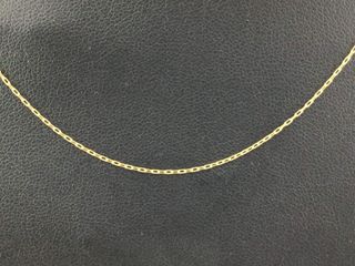 cadena oro 18k 20cm