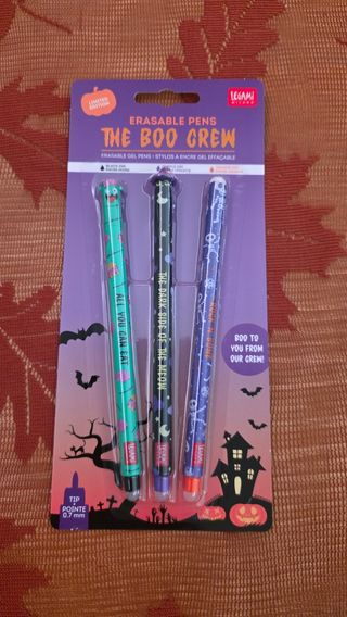 Penne Cancellabili Halloween Legami The Boo Crew