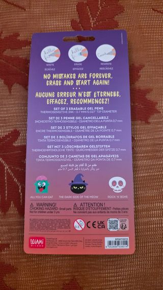 Penne Cancellabili Halloween Legami The Boo Crew