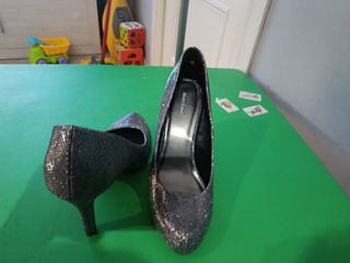 Zapatos de tacón Graceland plateados