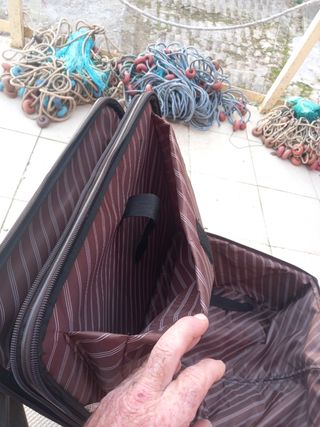 Valigia Fendi beige e marrone