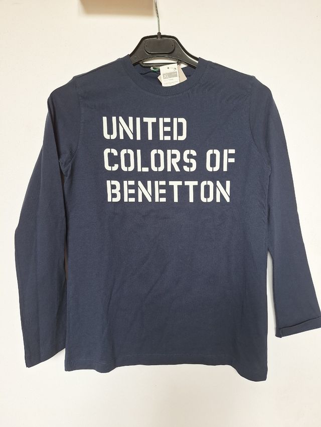 2 Camisetas niño Benetton.Talla XL.