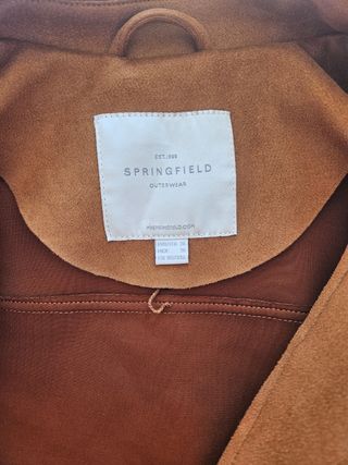 Chaqueta Springfield Marrón Talla S