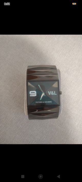 Reloj Vitorio & Lucchino Negro y Plateado
