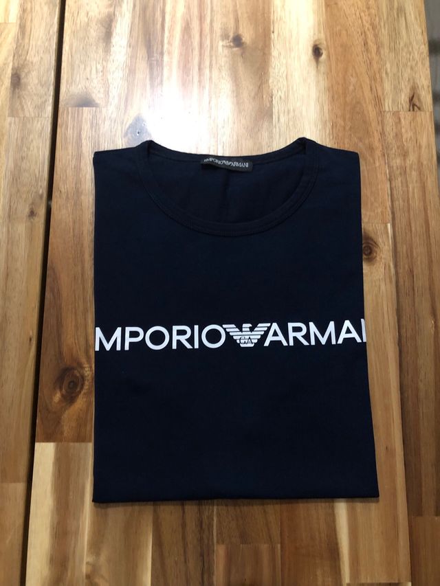 Camiseta Emporio Armani Azul oscuro