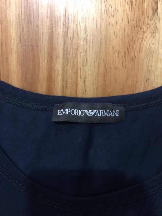 Camiseta Emporio Armani Azul oscuro