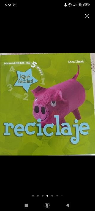 Colección de 9 libros "Manualidades en 5 pasos"