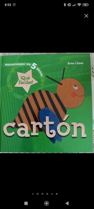 Colección de 9 libros "Manualidades en 5 pasos"