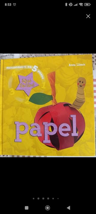 Colección de 9 libros "Manualidades en 5 pasos"