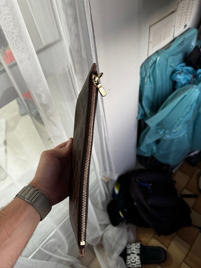 Pochette Louis Vuitton Damier Ebene