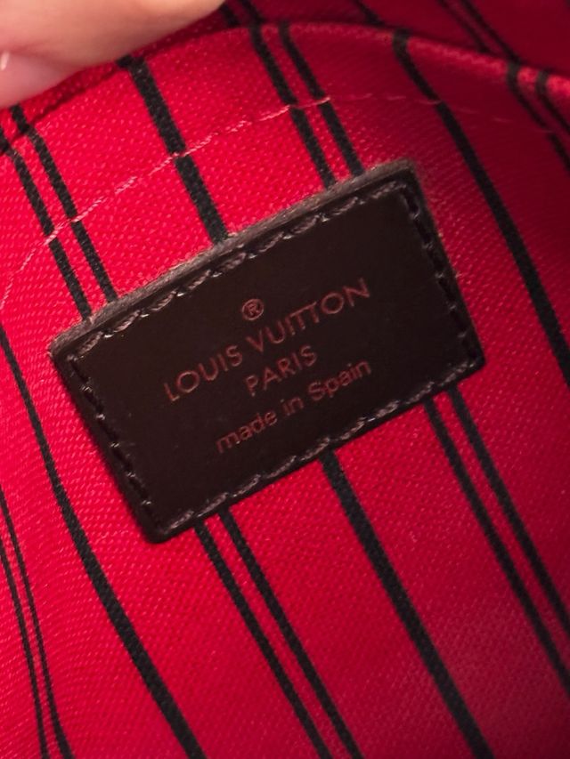 Pochette Louis Vuitton Damier Ebene