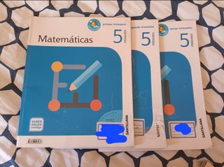 Libros matemáticas 5° Primaria
