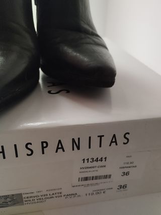 Zapato abotinado de Hispanitas 
