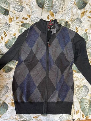 Maglione Uomo NUOVO con zip