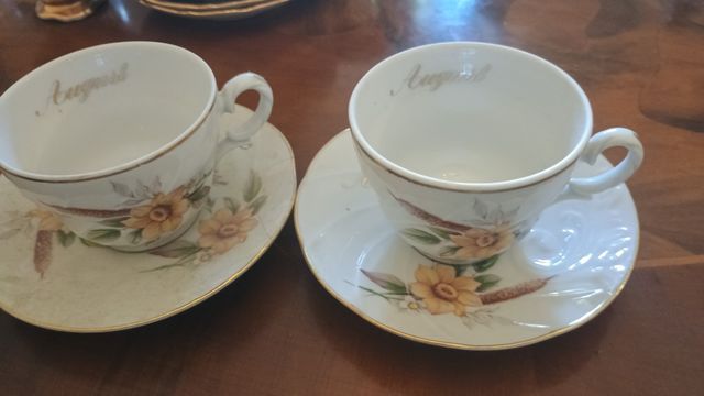 Set da tè per due porcellana Michiellotto Royal ..