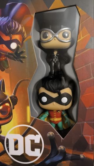 Expansión Funko Verse Robin y Catwoman.