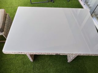 Conjunto Muebles Jardín Resina Trenzada