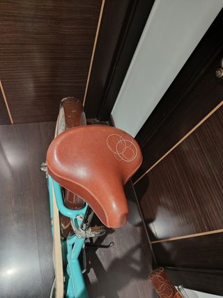 Bicicleta paseo Btwin azul. Escucho ofertas