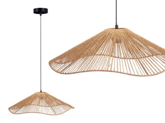 Lampara candeeiro suspenso 55cm 22€ preço x unidade