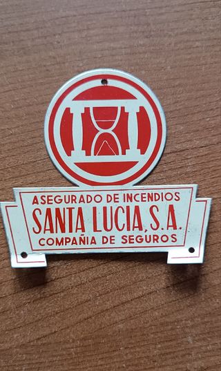 Chapa Santa Lucía S.A. Compañía de Seguros Años 70