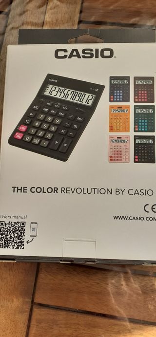 Calculadora Casio GR-12 Nueva