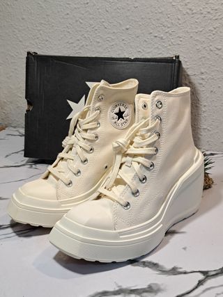 Converse Run Star Hike Beige/Blanco Talla 37