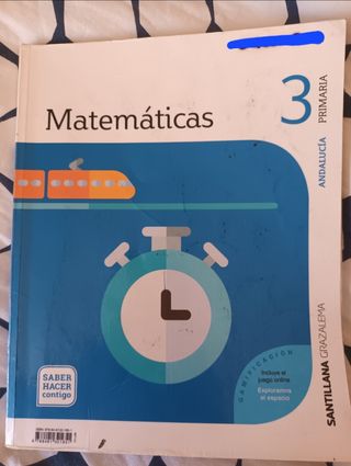 Libro matemáticas 3° primaria