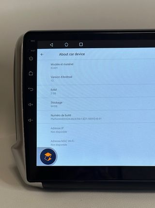 Radio pantalla para Para Peugeot 2008 208 