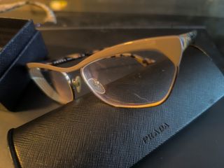 Gafas Prada Originales Marrón/Dorado