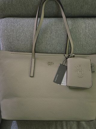 Bolso Parfois Beige con Monedero