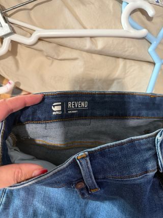 Pantalones vaqueros pitillo G-Star RAW azules